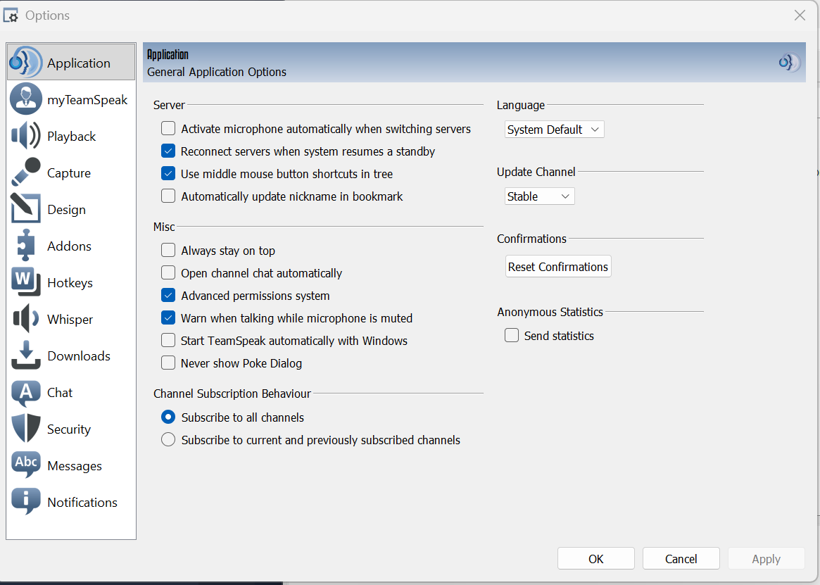 Advanced Permission System